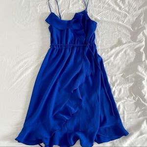 J. Crew | Midi blue dress